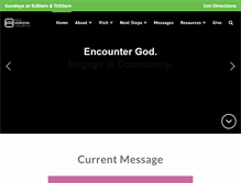 Tablet Screenshot of newhorizonchurch.tv